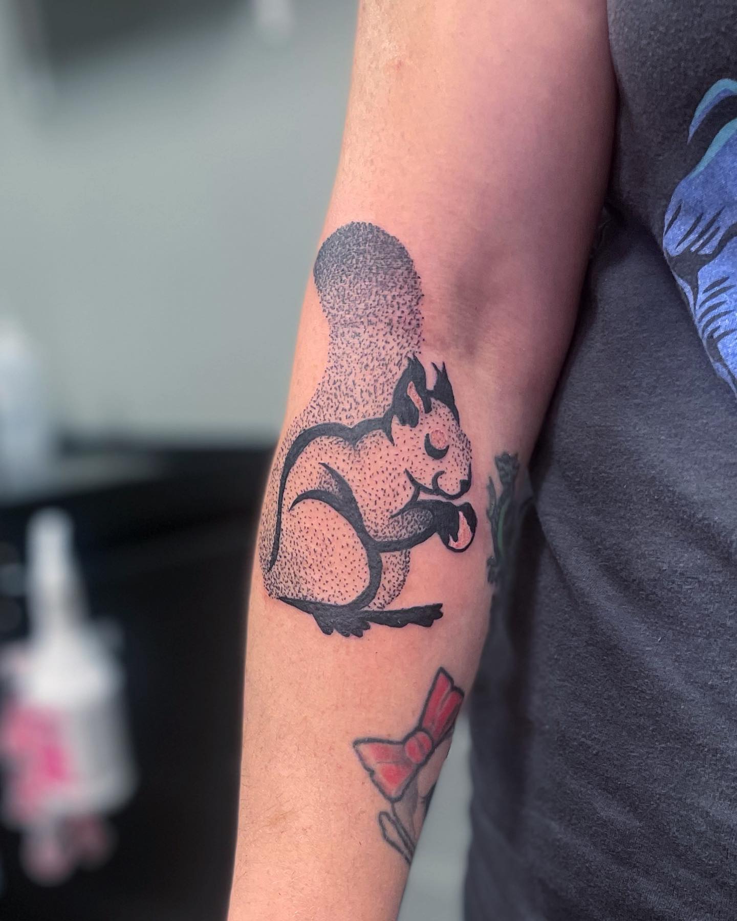  Squirrels can be one of the cutest animals in the world. If you want to go for a minimalist tattoo, give it a shot.