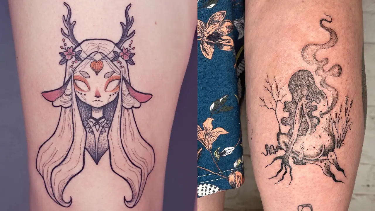 30+ Witchy Tattoos: An Exploration of Symbols, Meaning and Trends - Tattoo  Inspo Hub