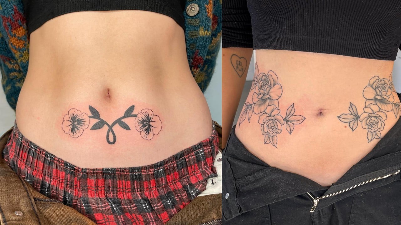 30+ Stomach Tattoo Inspirations for Women That Merge Art with Identity -  Tattoo Inspo Hub